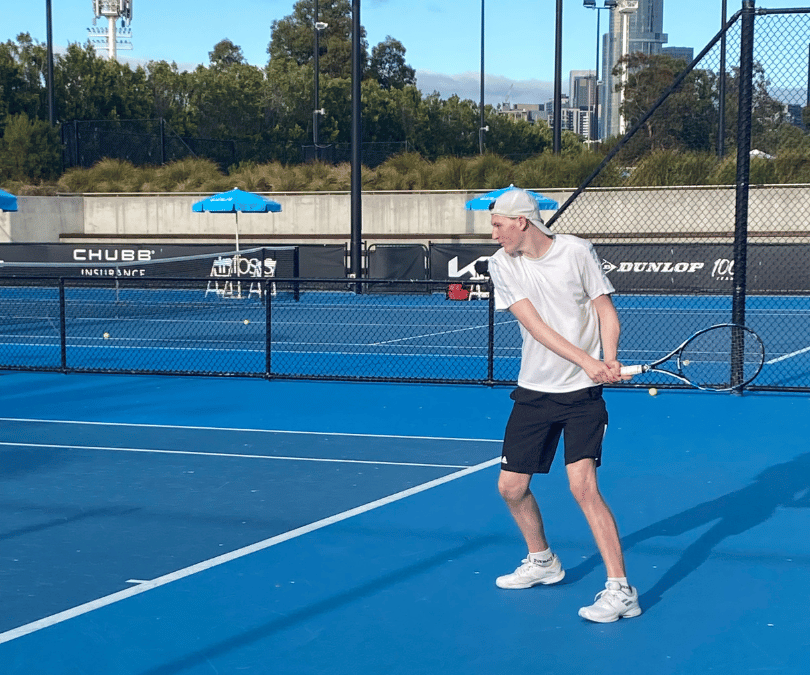 Playing with a Champion: How We Train for High-Level Tennis